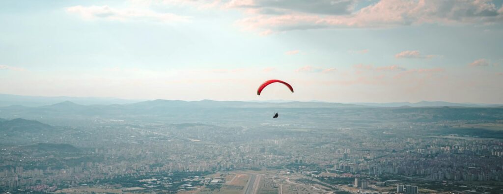 Parapente en Parque de Caldas